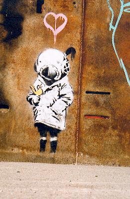 banksy heart