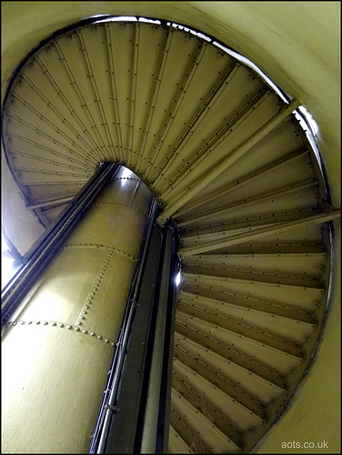 Aldwych station stairs shaft