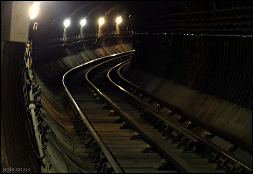 Aldwych to Holborn tunnel