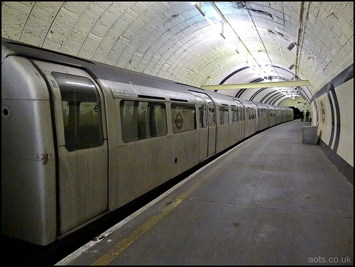 Aldwych station filming