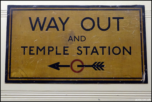 Way Out - Temple Station