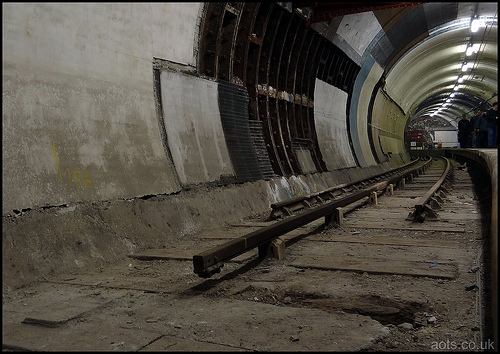 Aldwych station original platforms