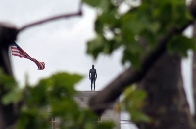 Anthony Gormley Southbank sculptures