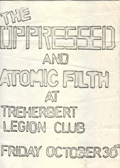 Atomic Filth and the oppressed flyer