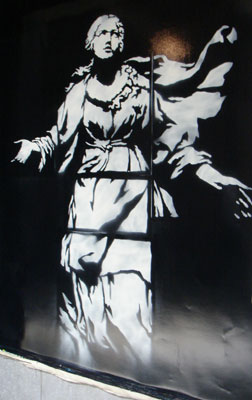 Banksy Barely Legal LA figure