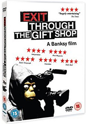 Banksy Exit Through The Gift Shop DVD cover