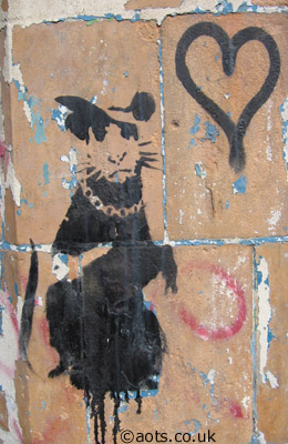 Banksy love rat�