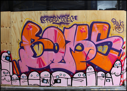 Boms Fresh Out in Brick Lane