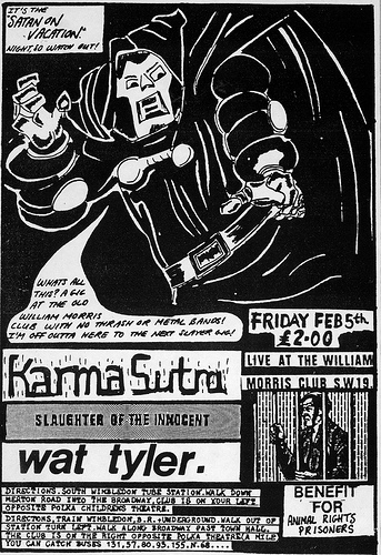 Karma Sutra gig flyer