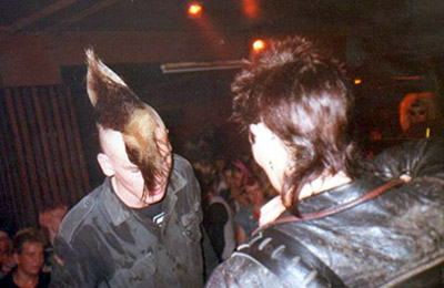 English Dogs - punk bands at the 100 club, London