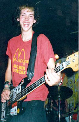 Extreme Noise Terror bass player