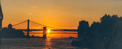 New York City sunset