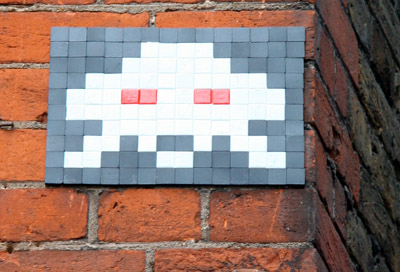 Space Invader Mosaic