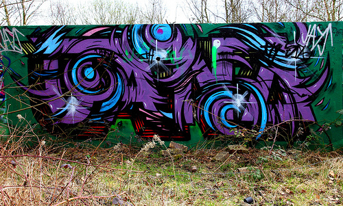 Jano _ feltham circles graffiti